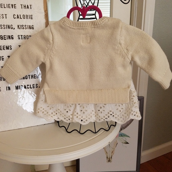💕🍎 Baby Gap Apple Sweater - Picture 5 of 5